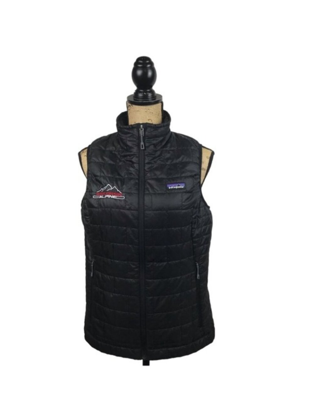 Patagonia Nano Puff Vest Primaloft Full Zip with Wisconsin Alpine logo Medium
